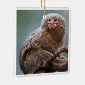 Pygmee Marmoset-Ornament Keramisch Ornament (Rechts)