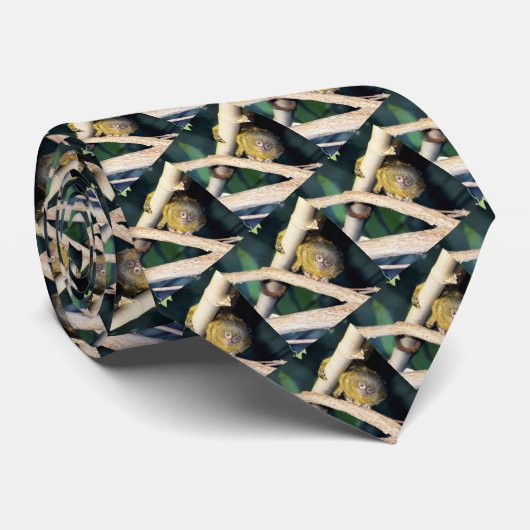 Pygmee Marmoset Tree Hugger, Stropdas (Opgerold)