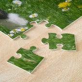 Pygmy Dwarf Goat Kind in Flowers Legpuzzel (Zijkant)