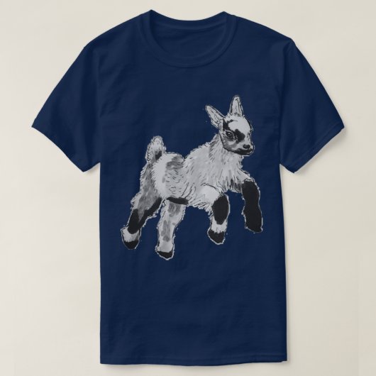 Pygmy Goat (2) T-shirt (Design voorkant)