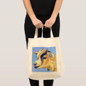 Pygmy Goat Canvas tas - "Sunny Goat" (Voorkant (product))