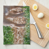 Pygmy Goat Kinder Kitchen Towel Theedoek (Quarter Fold)