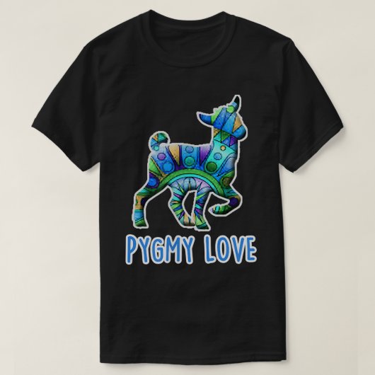 Pygmy Goat Love Cute Funny Goats Graphic T-shirt (Design voorkant)