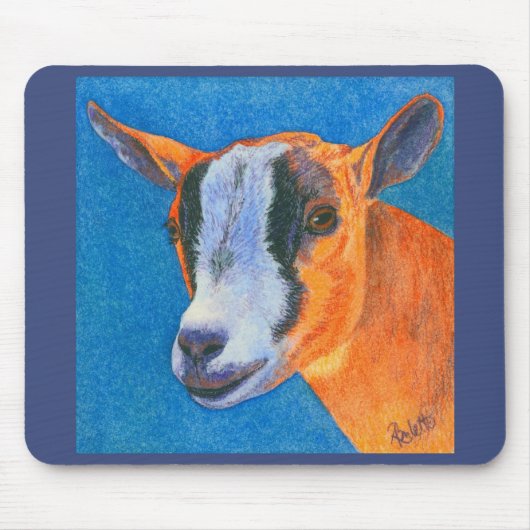 Pygmy Goat Mousepad Muismat (Voorkant)