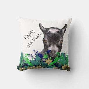 Pygmy Goat Painting Herd Name Goat Pillow Kussen