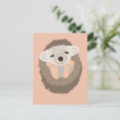 Pygmy Hedgel is zo Cute. Briefkaart (Staand voorkant)