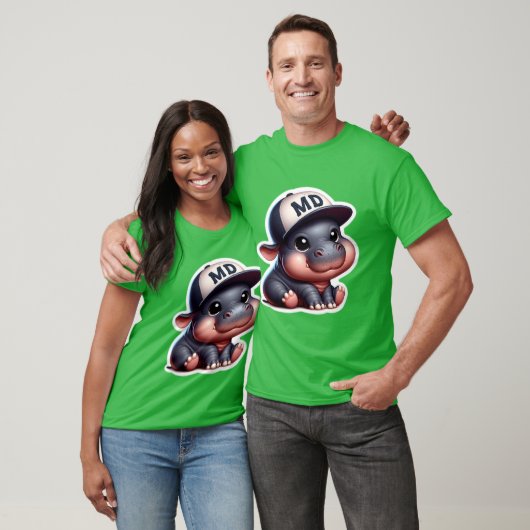 Pygmy Hippo 11 T-shirt (Unisex)