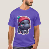 Pygmy Hippo 4 T-shirt (Voorkant)