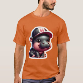 Pygmy Hippo 6 T-shirt