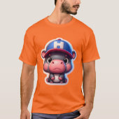 Pygmy Hippo 7 T-shirt (Voorkant)