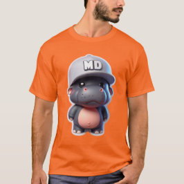 Pygmy Hippo 8 T-shirt
