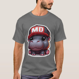 Pygmy Hippo 9 T-shirt