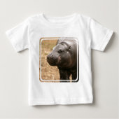 Pygmy Hippo Baby T-Shirt (Voorkant)
