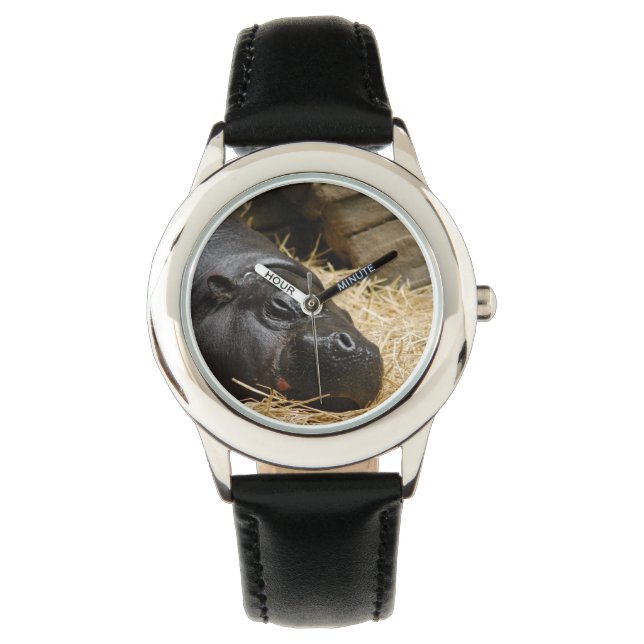 Pygmy Hippo Horloge (Voorkant)