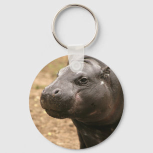Pygmy Hippo Sleutelhanger