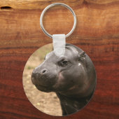 Pygmy Hippo Sleutelhanger (Voorkant)