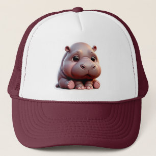 Pygmy Hippo Trucker Pet