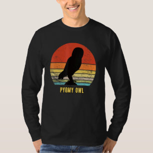 Pygmy Owl Little Owls Bird Night Moon Owl T-shirt