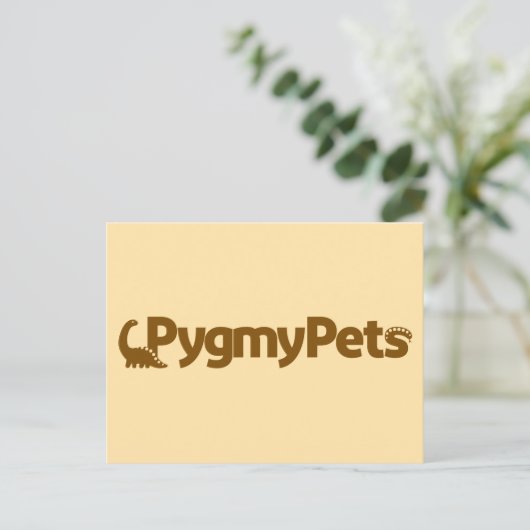 PygmyPets - Briefkaart (Staand voorkant)