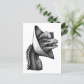 PygmyPets "Dennis" Dilophosaurus - Briefkaart (Staand voorkant)