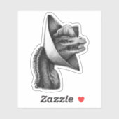 PygmyPets "Dennis" Dilophosaurus - Sticker (Vel)