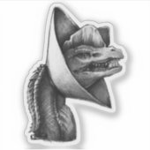 PygmyPets "Dennis" Dilophosaurus - Sticker (Voorkant)