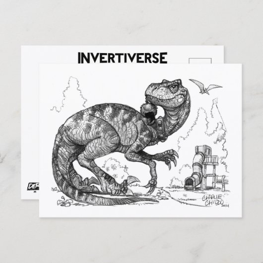 PygmyPets Raptor - Briefkaart (Voorkant / Achterkant)