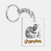 PygmyPets Raptor - Sleutelhanger (Voorkant Links)