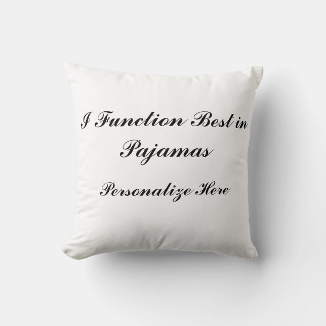 Pyjama Beste Kussen (Voorkant)
