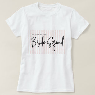Pyjama Feest Chic Bruidsmeisjes Groep T-shirt