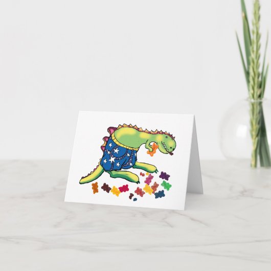 Pyjama-feest kaarten (Voorkant)