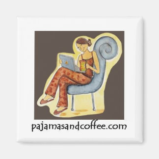 Pyjama & Koffiemagneet Magneet