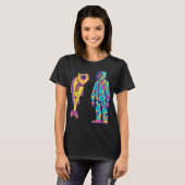 Pyjama man en de vis t-shirt (Voorkant volledig)