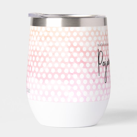 Pyjama Party Pastel Polka Dots Modern (Rechts)