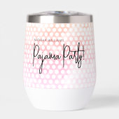 Pyjama Party Pastel Polka Dots Modern (Voorkant)