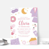 Pyjama Party · Sleepover Slumber Party uitnodiging