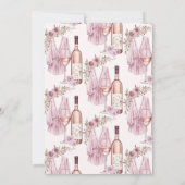 Pyjama Party Slumber PJ Prosecco Vrijgezellenfeest Kaart (Achterkant)