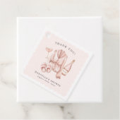 Pyjama & Prosecco Vrijgezellenfeest Bachelorette Bedankjes Labels (In situ)