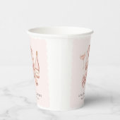 Pyjama & Prosecco Vrijgezellenfeest Bachelorette Papieren Bekers (Rechts)