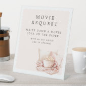 Pyjama & Prosecco Vrijgezellenfeest Film Aanvraag Reclamebord Met Voetstuk (Insitu)