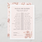 Pyjama & Prosecco wil ze liever gamen Kaart (Voorkant / Achterkant)