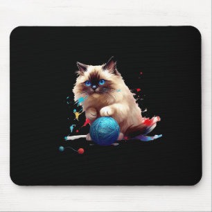 Pyjama Ragdoll Kat Perfect Voor Kattenliefhebbers! Muismat