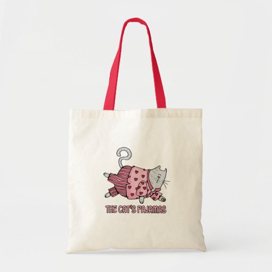 pyjama voor katten tote bag (Voorkant)