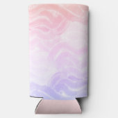 Pyjamafeestje Pastel Roze Paars Modern Seltzer Blikjeskoeler (Achterkant)