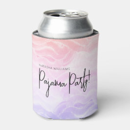 Pyjamafeestje Pastel Roze Paars Whimsy Blikjeskoeler
