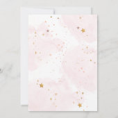 Pyjamaparty verjaardagsfeestje voor kinderen kaart (Achterkant)