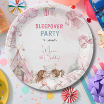 Pyjamaparty verjaardagsfeestje voor kinderen