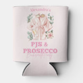 Pyjama's en Prosecco Bachelorette-feestje Blikjeskoeler (Voorkant)