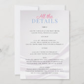 Pyjama's en Prosecco vrijgezellenfeest Kaart (Achterkant)