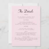 Pyjamas Prosecco Bachelorette Party Route Kaart (Achterkant)